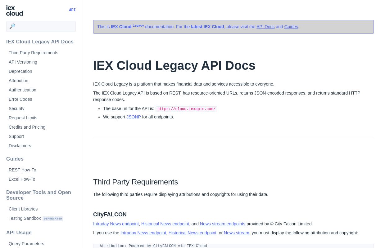 IEX Cloud