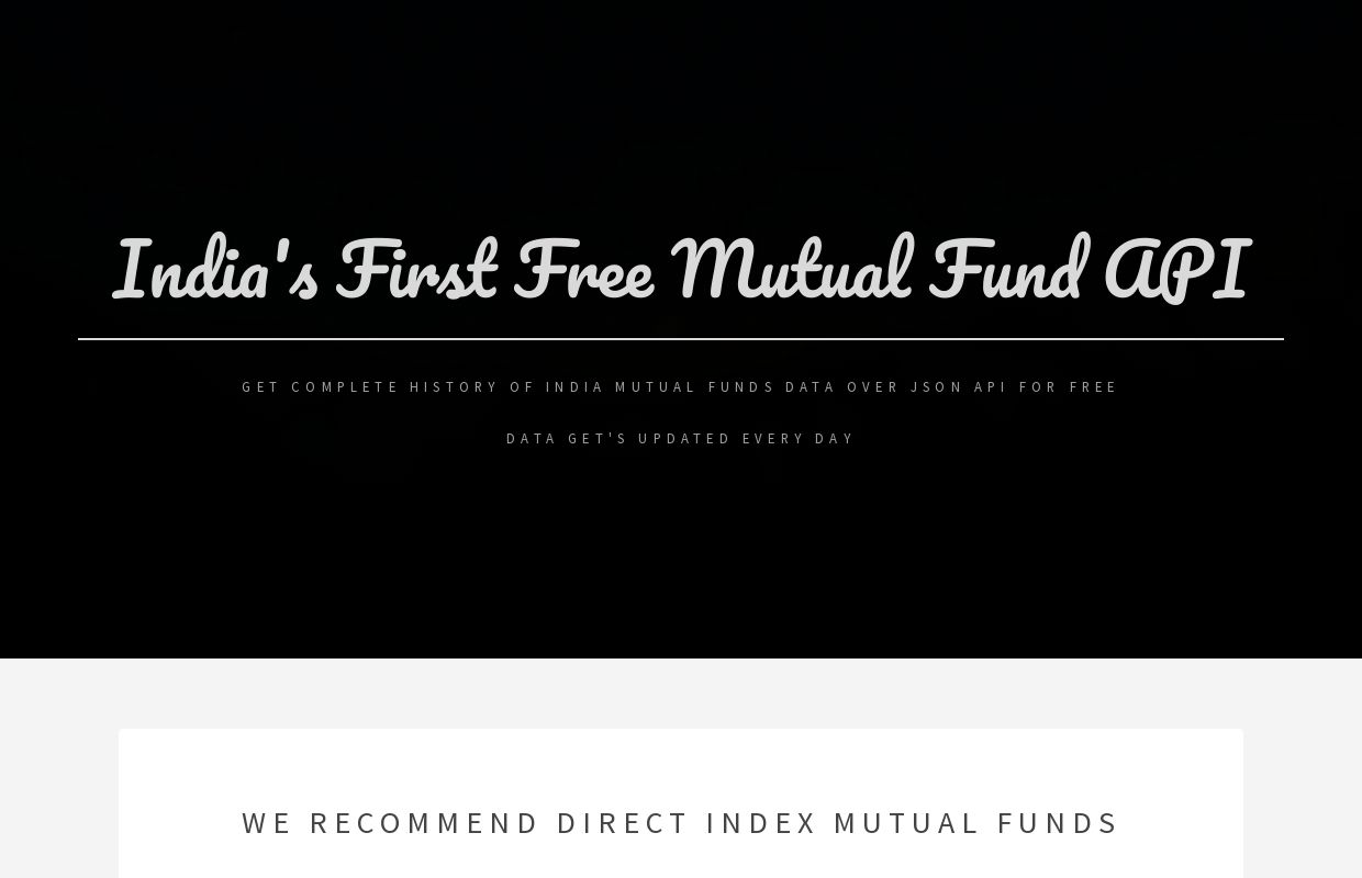 Indian Mutual Fund