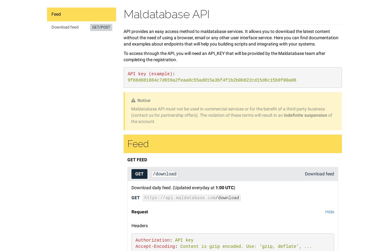 MalDatabase