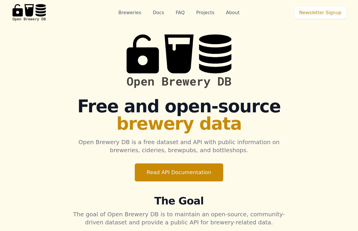Open Brewery DB