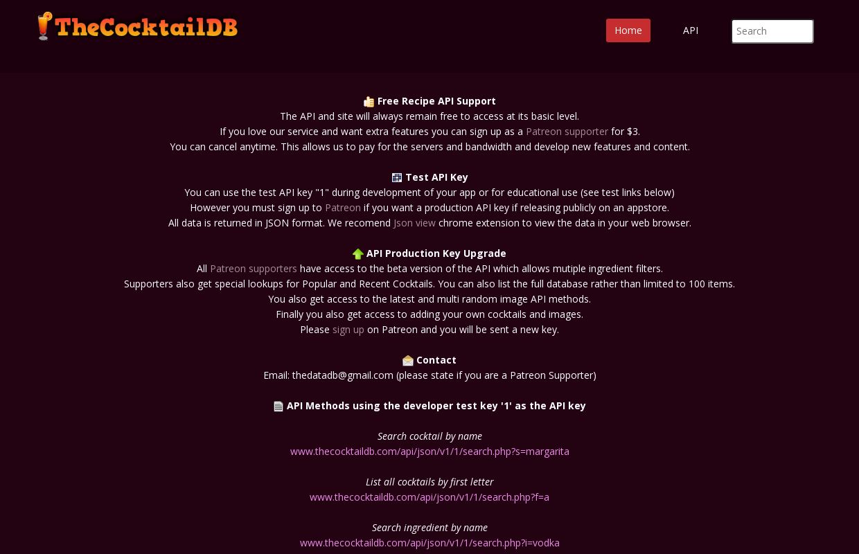 TheCocktailDB