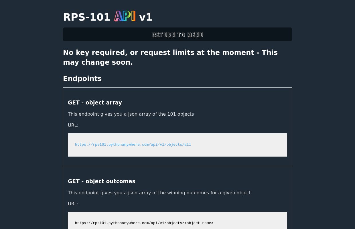 RPS 101