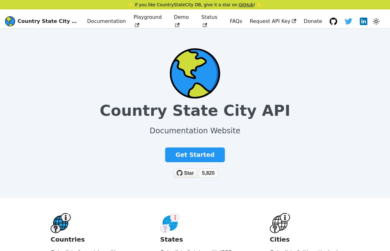 CountryStateCity