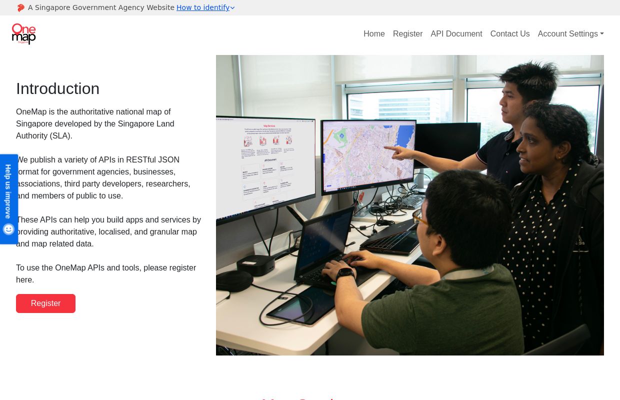 One Map, Singapore