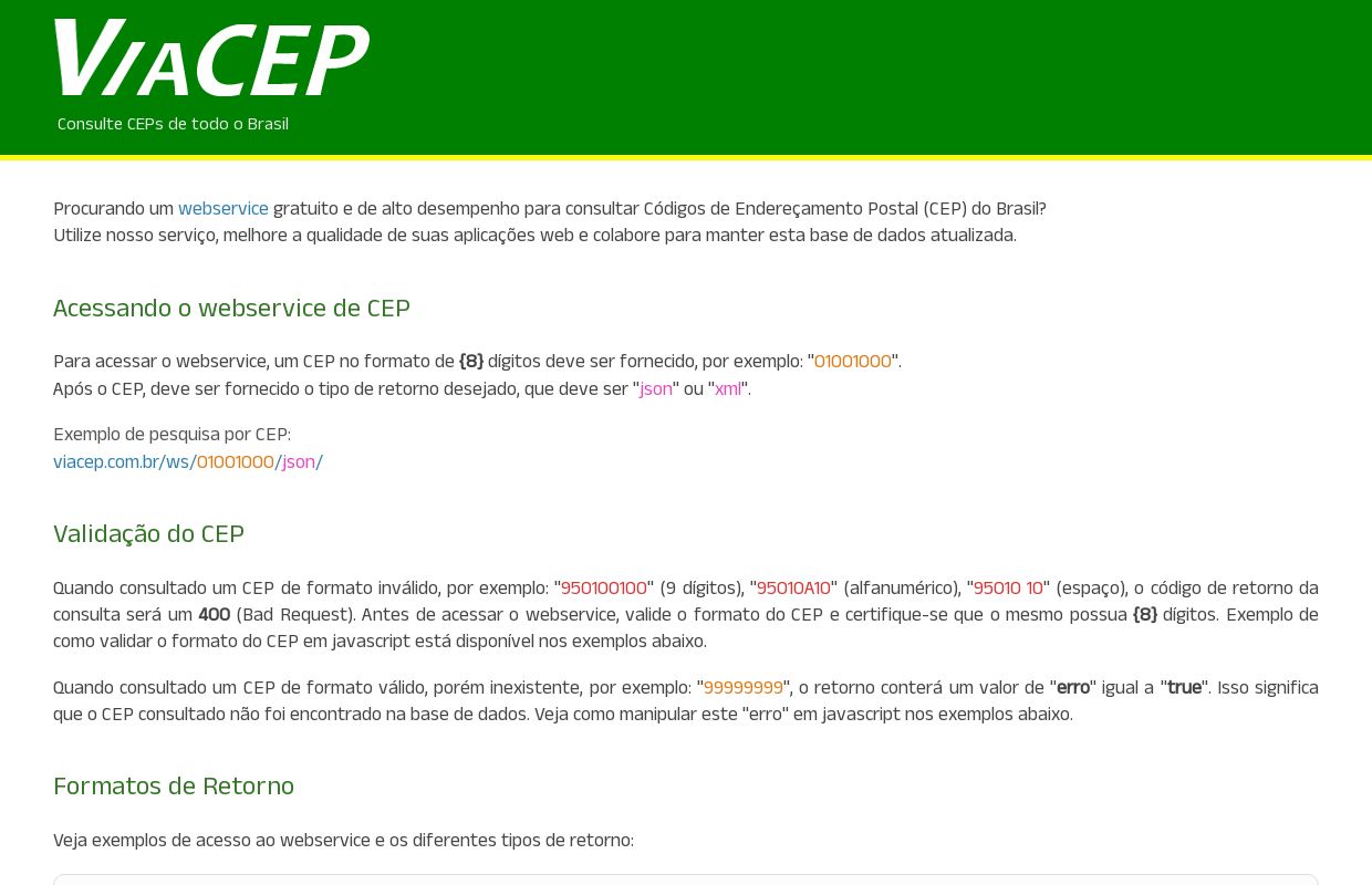 ViaCep