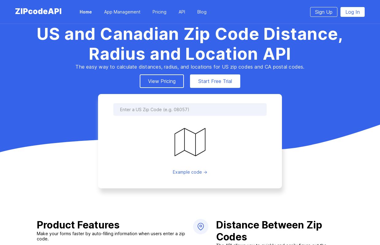 ZipCodeAPI