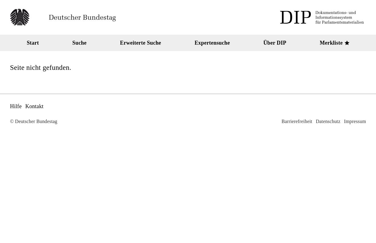 Deutscher Bundestag DIP