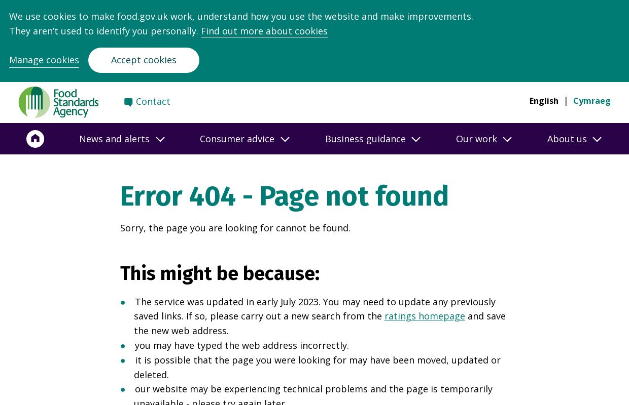 Food Standards Agency