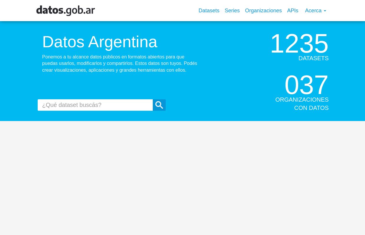 Open Government, Argentina