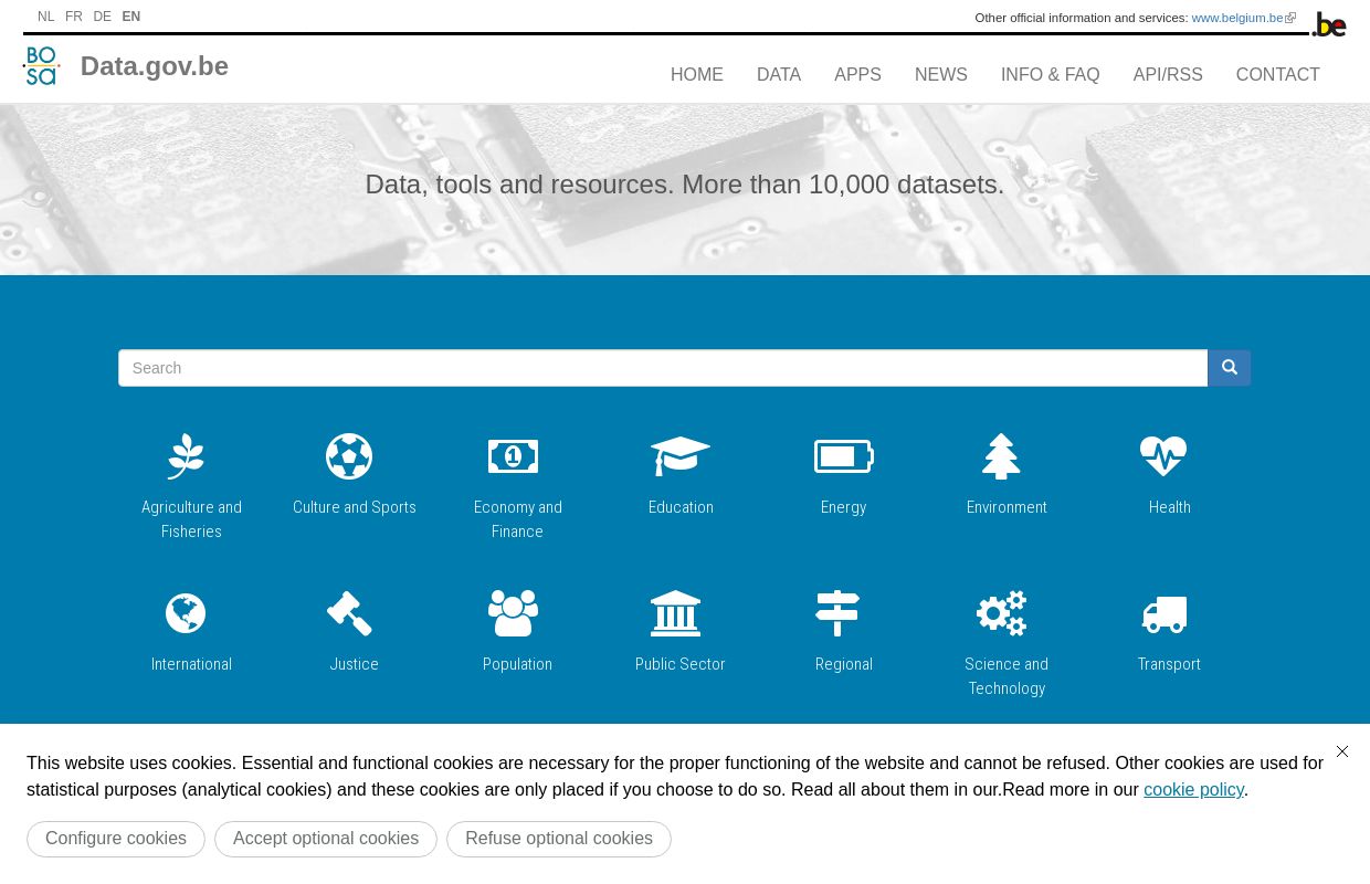 Open Government, Belgium