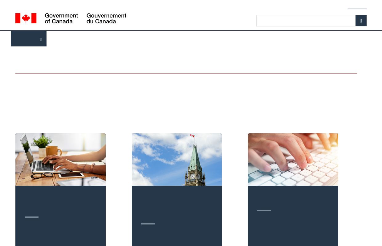 Open Government, Canada