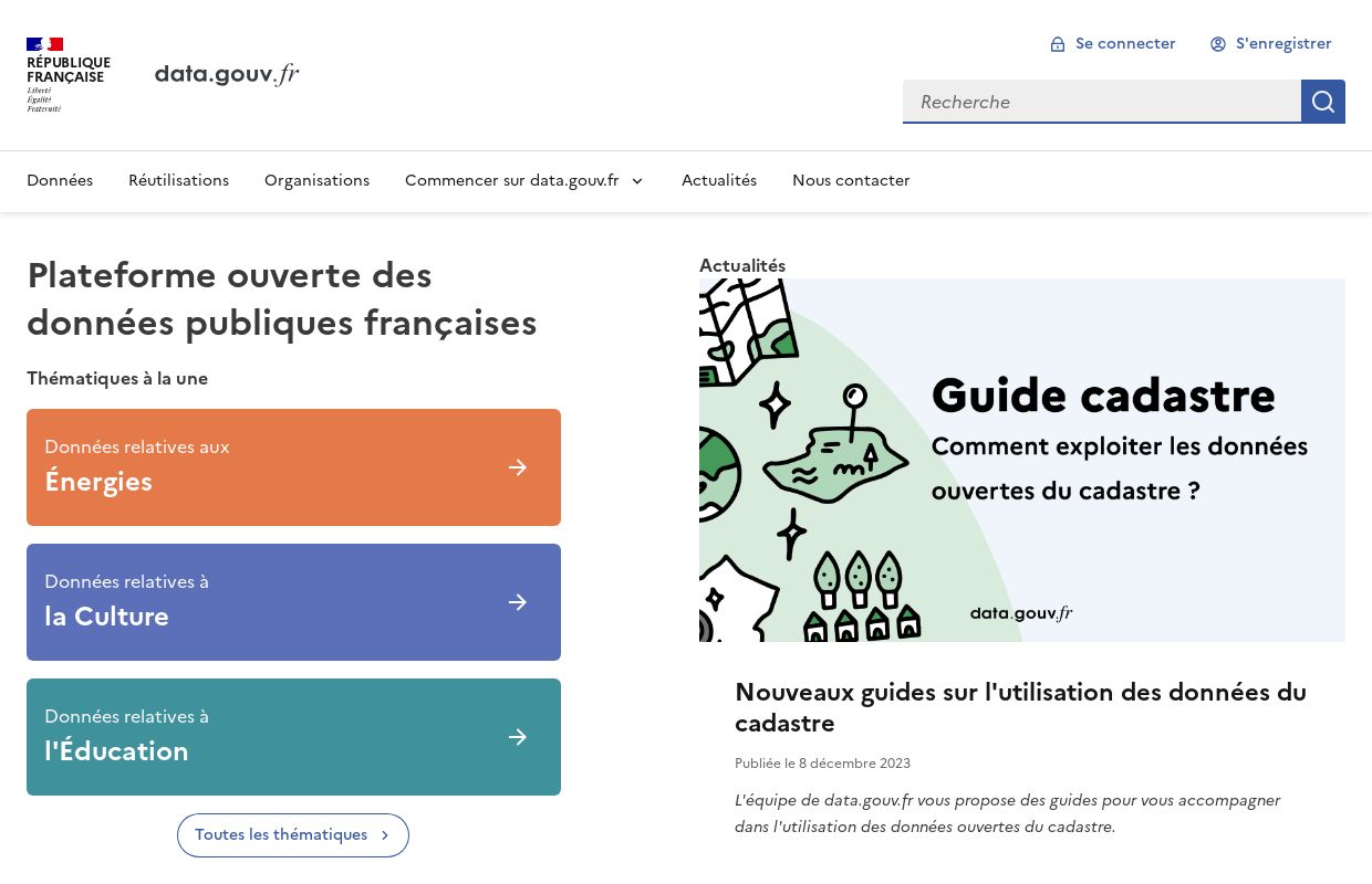 Open Government, France