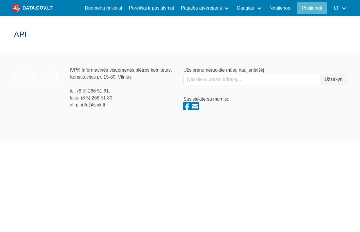 Open Government, Lithuania