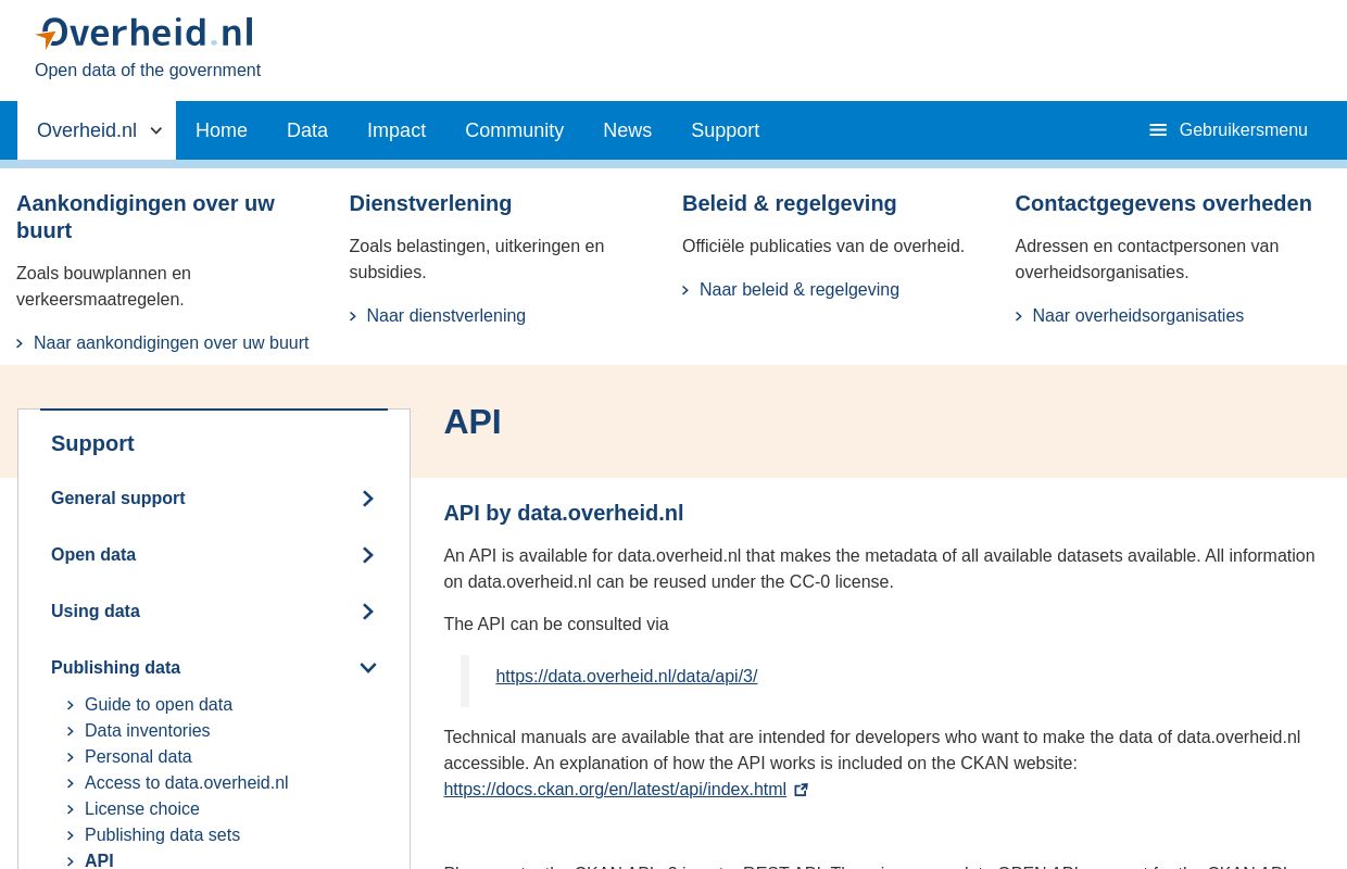 Open Government, Netherlands