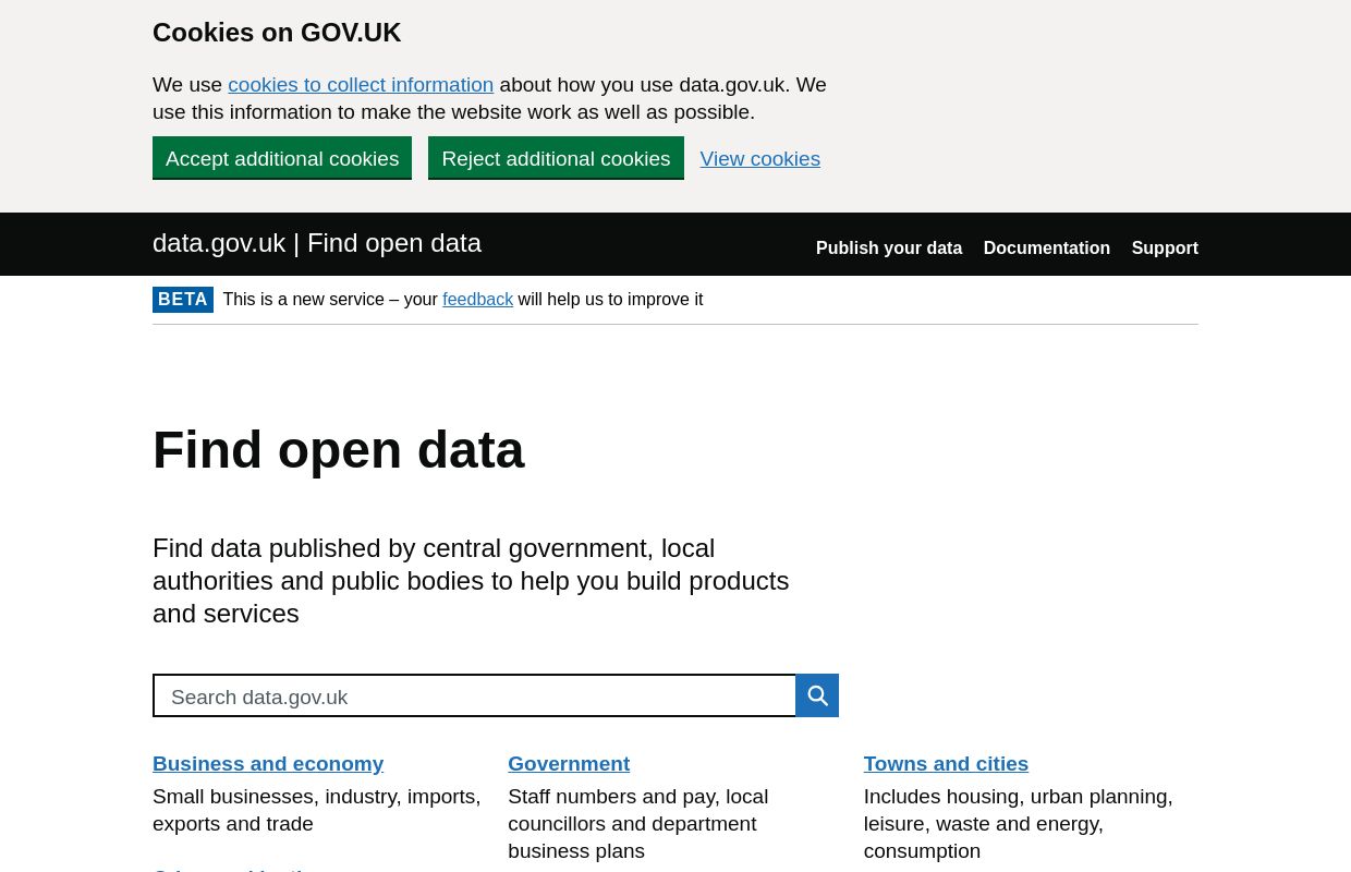 Open Government, UK