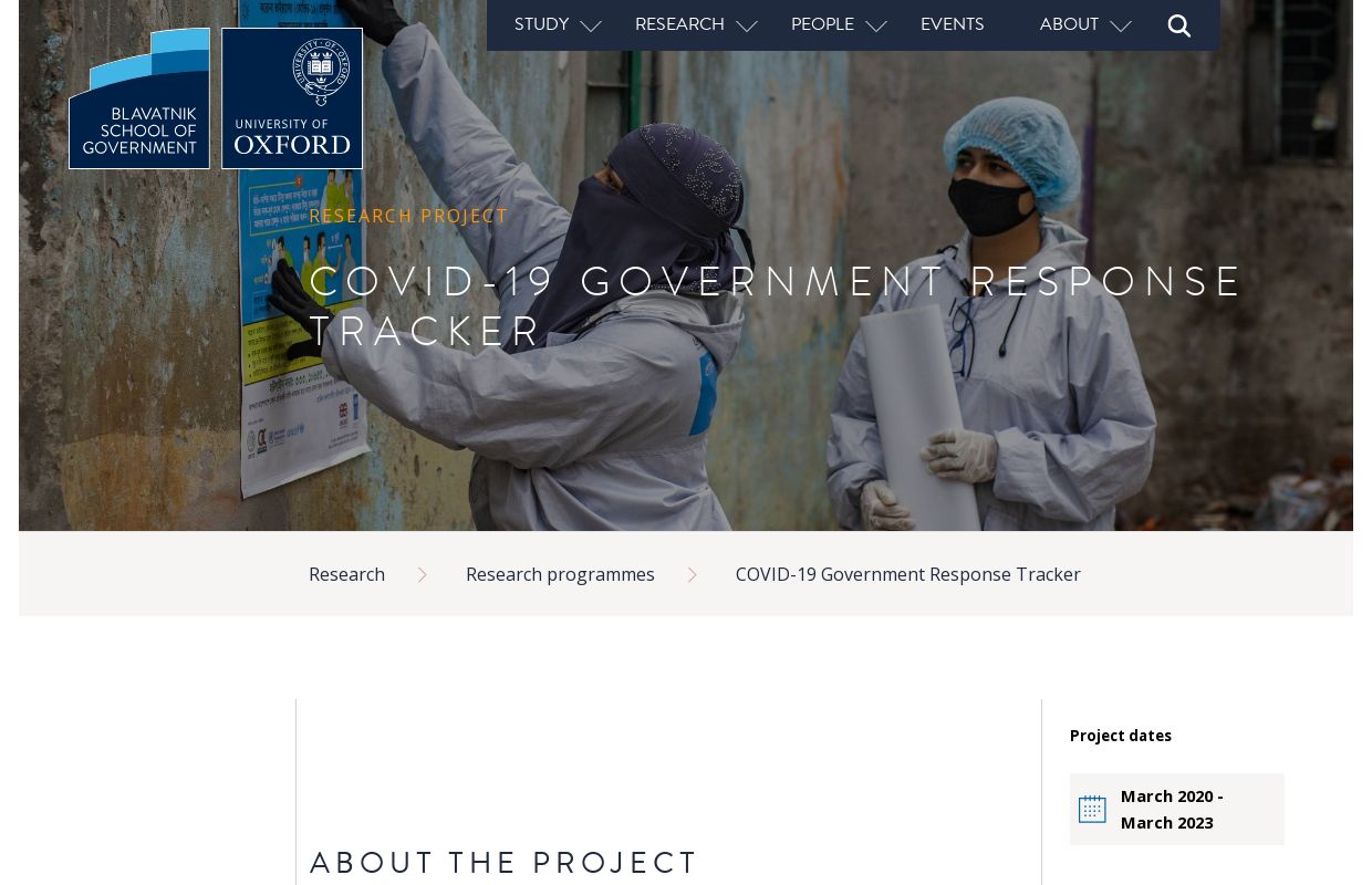 Covid-19 Government Response