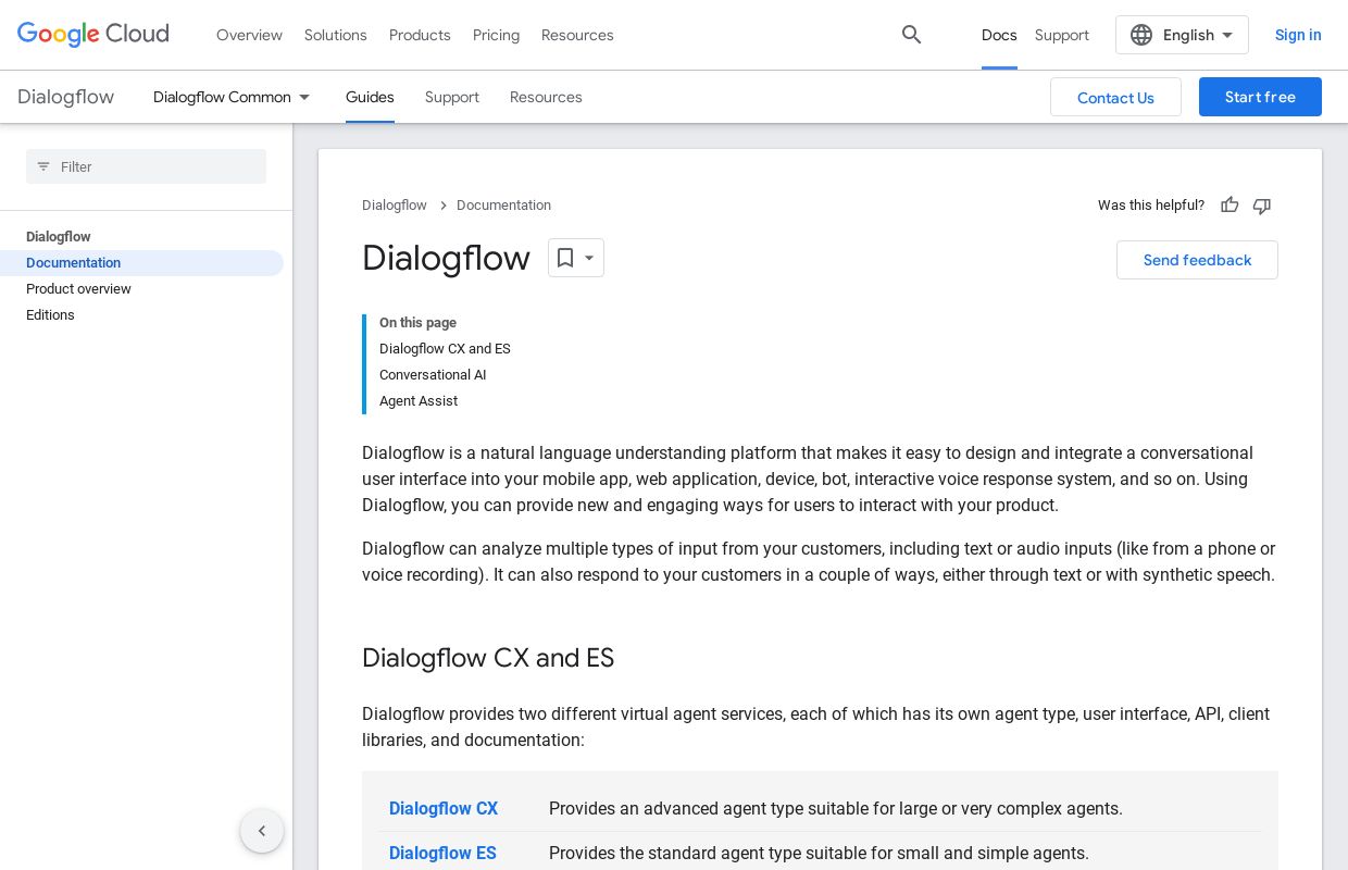 Dialogflow