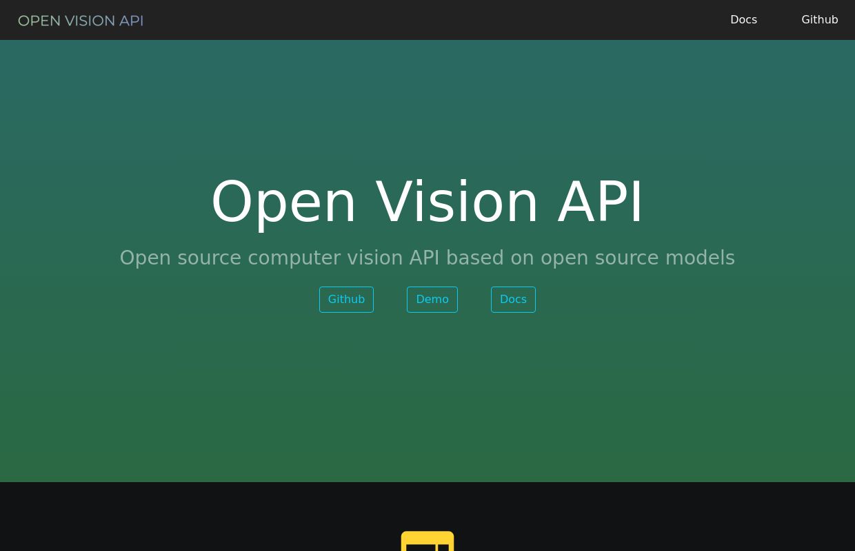 OpenVisionAPI