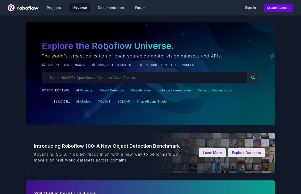 Roboflow Universe