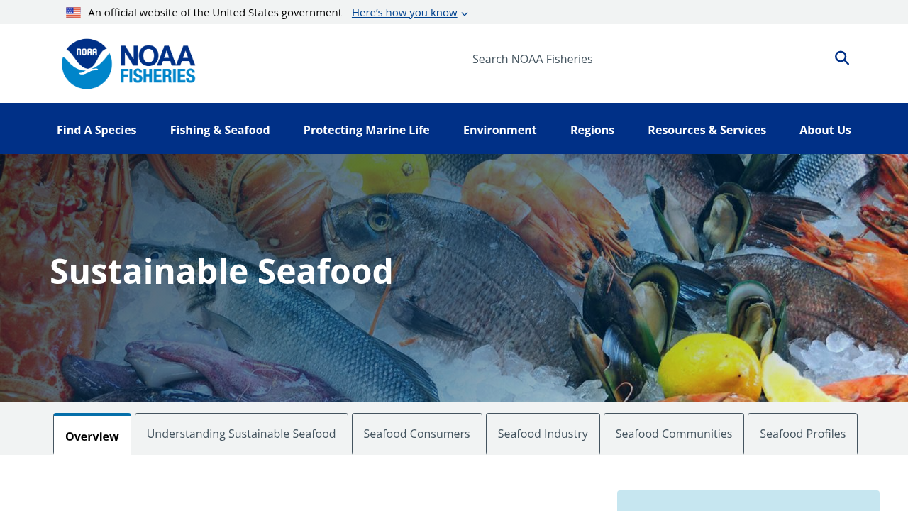 FishWatch preview interface