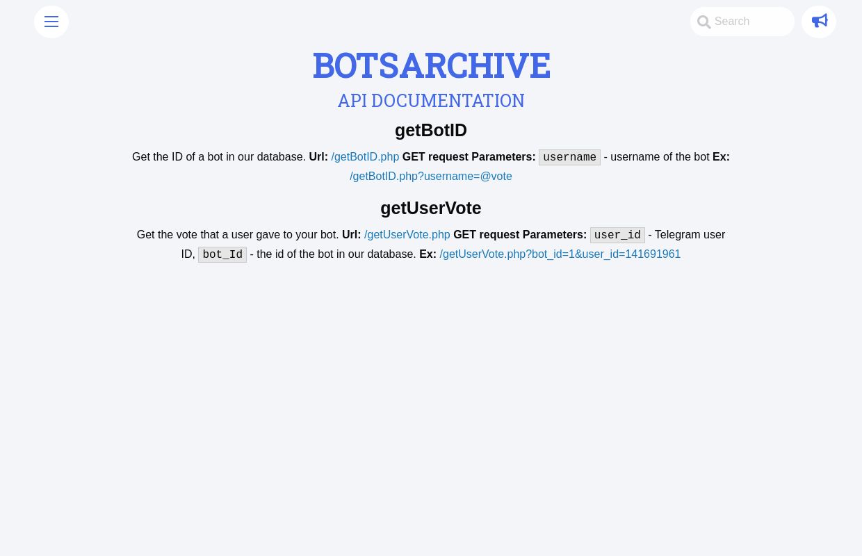 BotsArchive