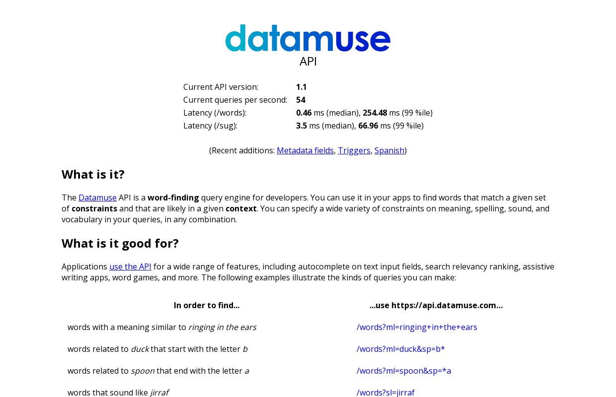 Datamuse