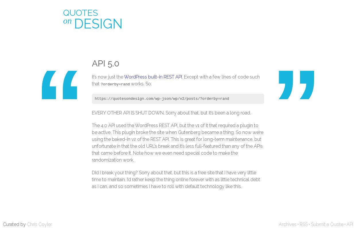 Quotes on Design